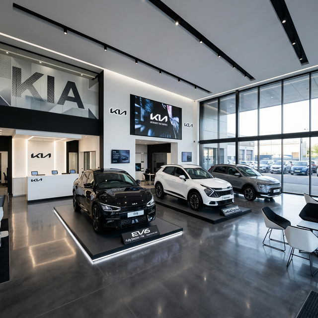 Autoryzowany Salon Kia Rydzyna k/Leszna - wnętrze premium