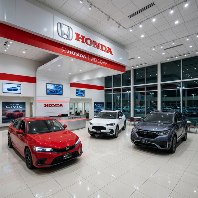 Autoryzowany Salon Honda Opatówek - wnętrze premium