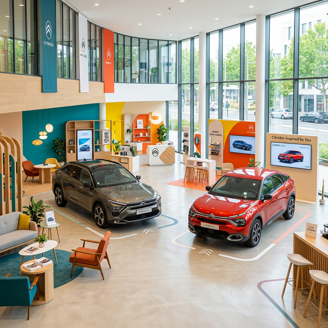 Autoryzowany Salon Citroen Złotniki / Poznań - wnętrze premium