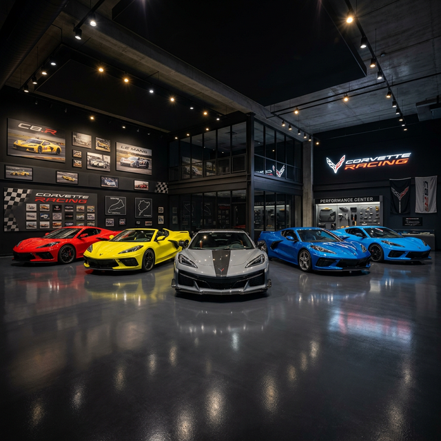 Autoryzowany Salon Corvette Poznań - wnętrze premium