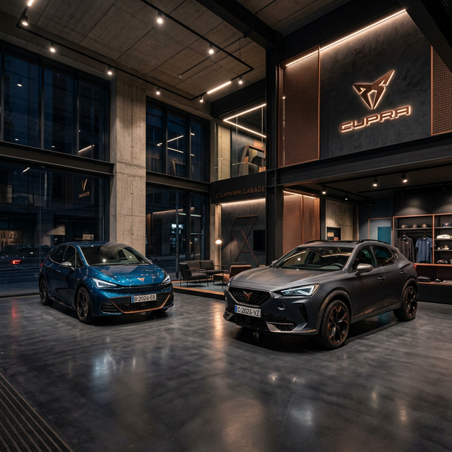 Autoryzowany Salon Cupra Warszawa - wnętrze premium