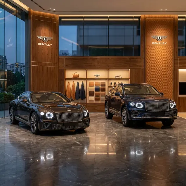 Autoryzowany Salon Bentley Warszawa - wnętrze premium