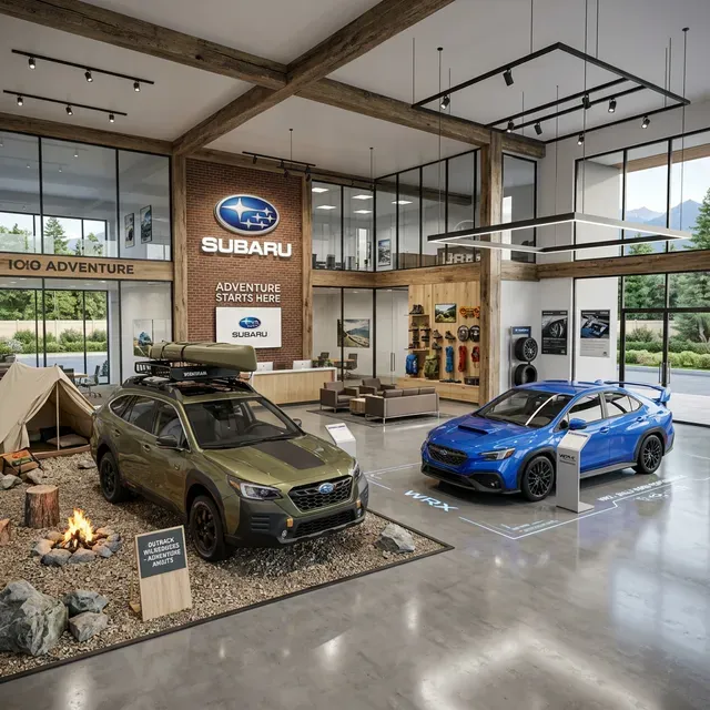 Autoryzowany Salon Subaru Łomianki - wnętrze premium