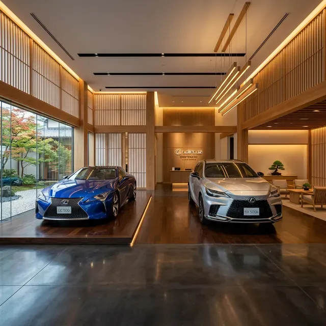 Autoryzowany Salon Lexus Rybnik - wnętrze premium