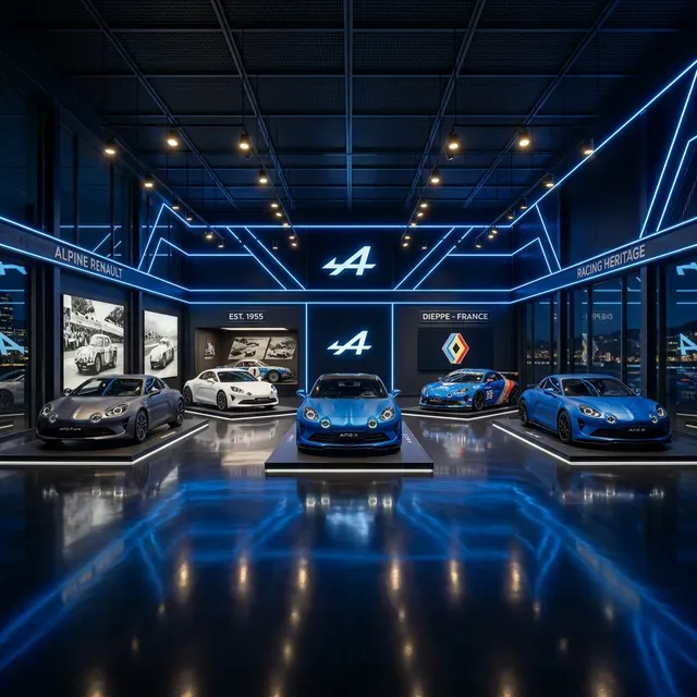 Autoryzowany Salon Alpine Katowice - wnętrze premium