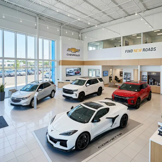 Autoryzowany Salon Chevrolet Pruszków - wnętrze premium