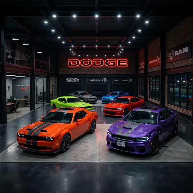 Autoryzowany Salon Dodge Sulejówek - wnętrze premium