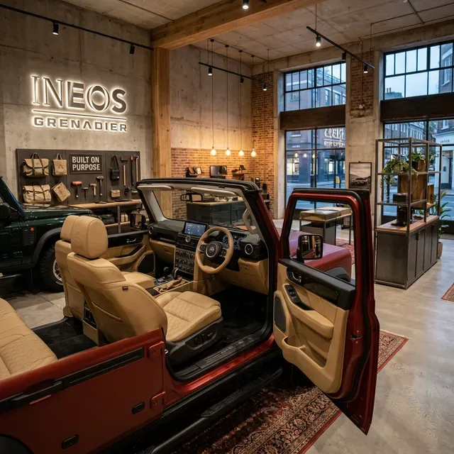 Autoryzowany Salon Ineos Warszawa (Praga-Południe) - wnętrze premium