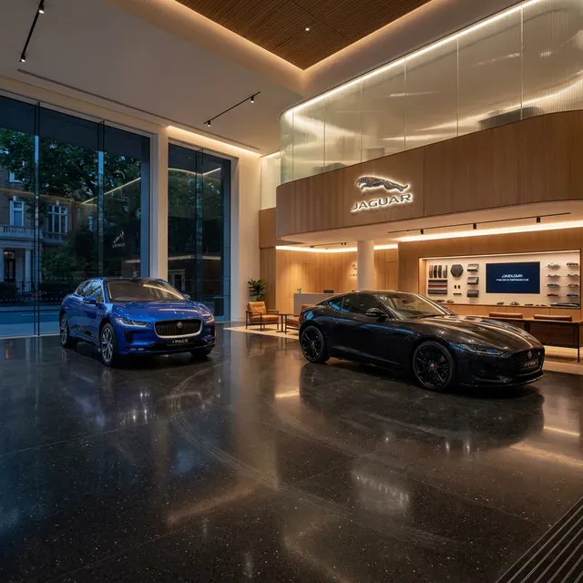 Autoryzowany Salon Jaguar Warszawa (Ursus) - wnętrze premium