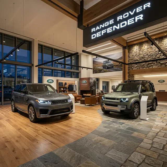 Autoryzowany Salon Land_rover Długołęka / Wrocław - wnętrze premium