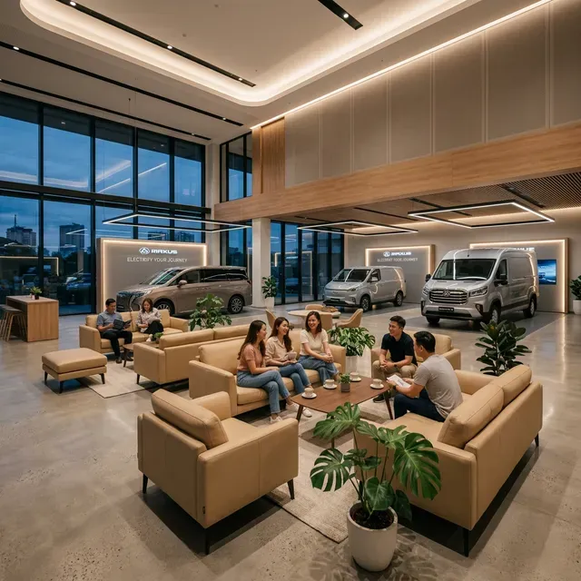 Autoryzowany Salon Maxus Wrocław (Wrocław-Fabryczna) - wnętrze premium