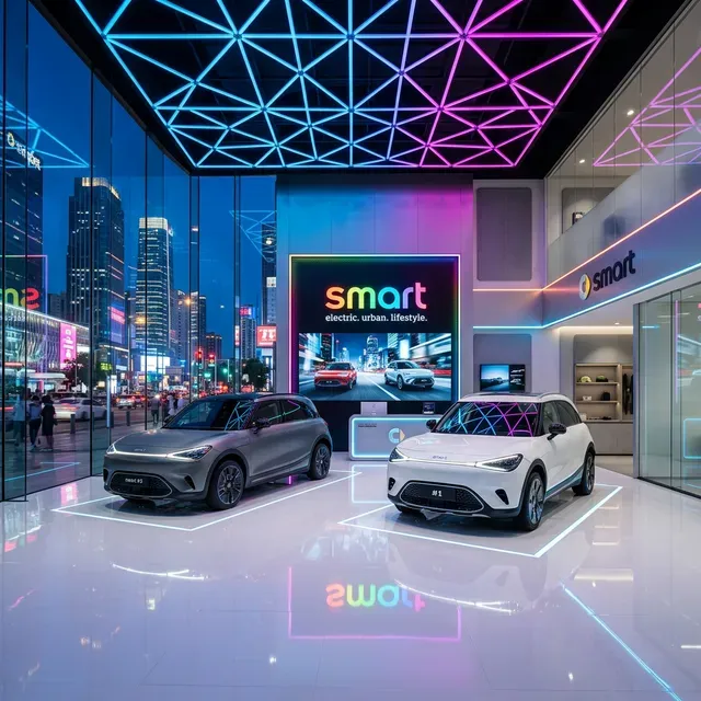 Autoryzowany Salon Smart Szczecin - wnętrze premium