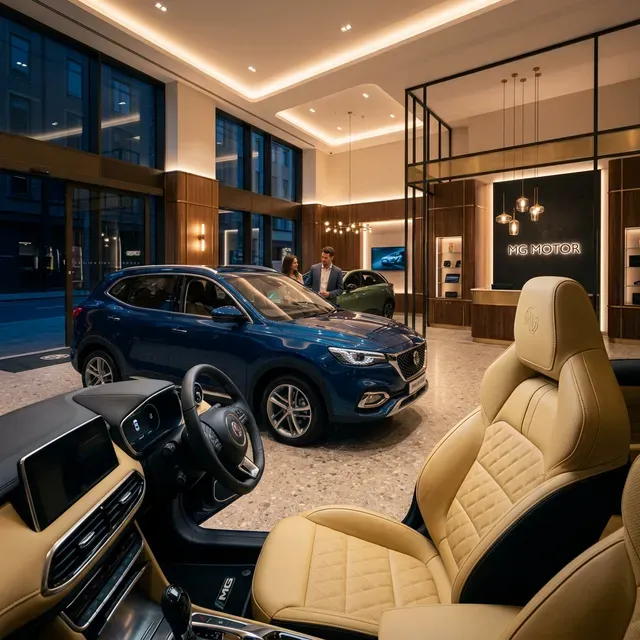 Autoryzowany Salon Mg Bydgoszcz - wnętrze premium