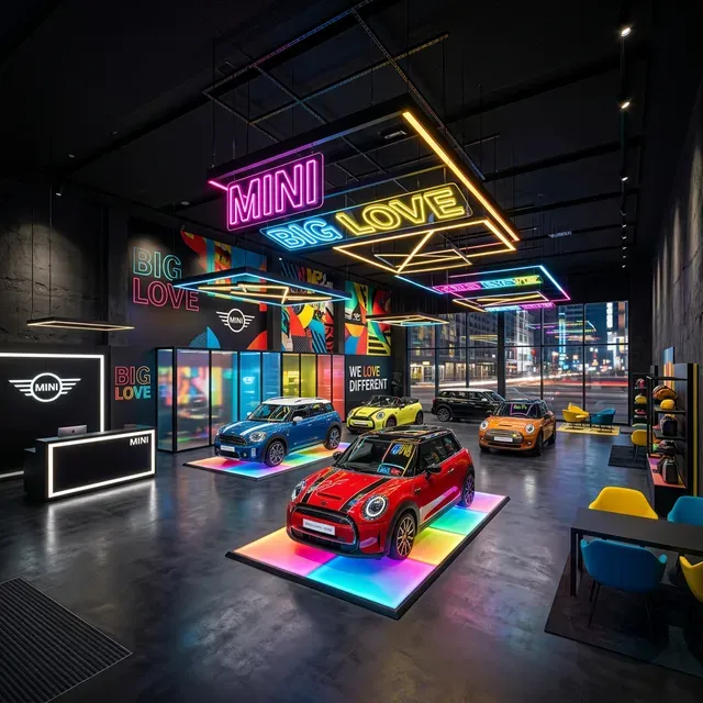 Autoryzowany Salon Mini Warszawa (Praga-Południe) - wnętrze premium