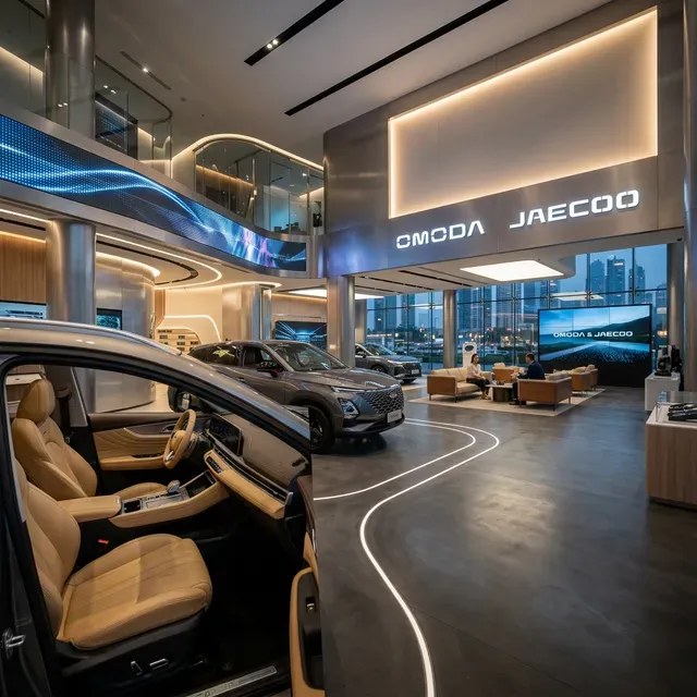 Autoryzowany Salon Omoda Jaecoo Opole - wnętrze premium