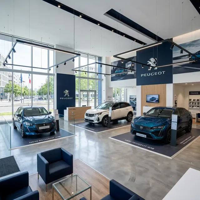 Autoryzowany Salon Peugeot Warszawa (Praga-Południe) - wnętrze premium