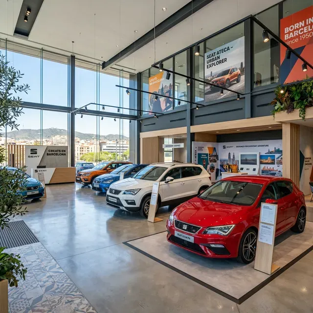 Autoryzowany Salon Seat Kraków (Kraków-Podgórze) - wnętrze premium