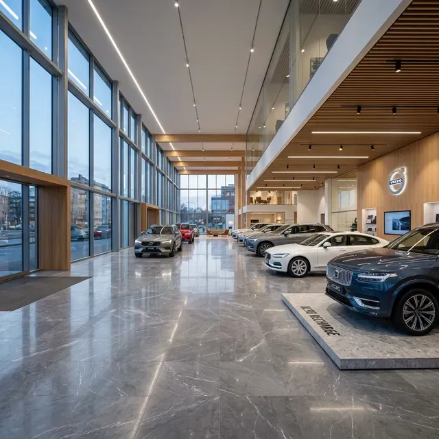 Autoryzowany Salon Volvo Wrocław - wnętrze premium