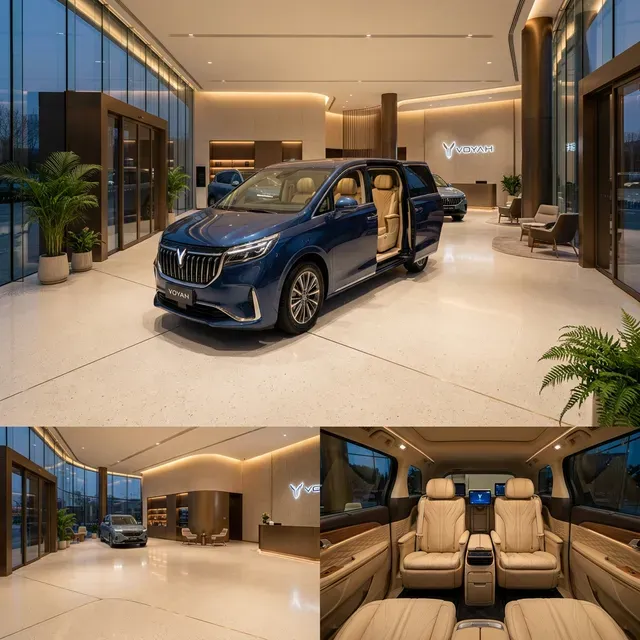 Autoryzowany Salon Voyah Warszawa (Praga-Południe) - wnętrze premium