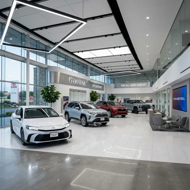 Autoryzowany Salon Toyota Warszawa Piaseczno - wnętrze premium