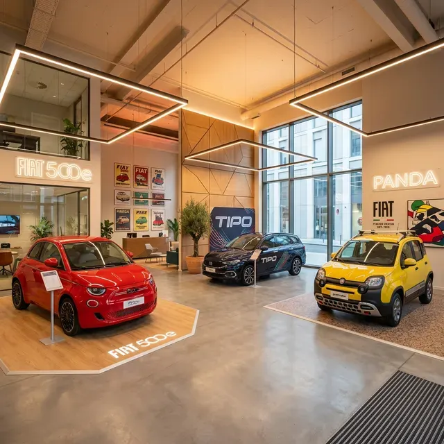 Autoryzowany Salon Fiat Brzeg - wnętrze premium