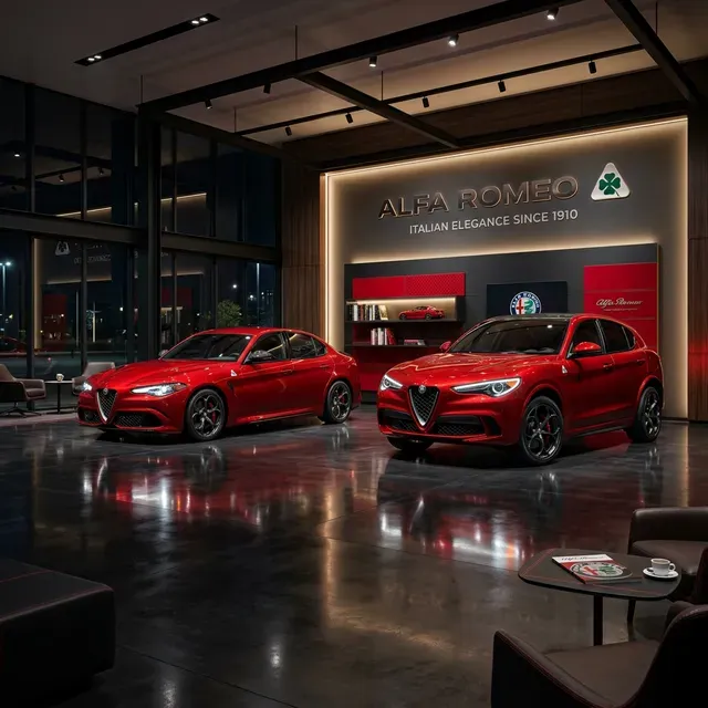 Autoryzowany Salon Alfa_romeo Olsztyn - wnętrze premium