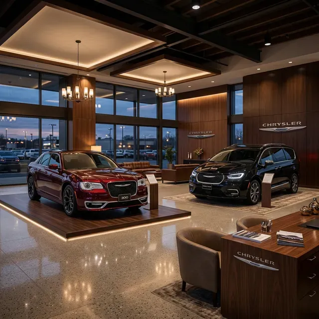 Autoryzowany Salon Chrysler Bielsko-Biała - wnętrze premium