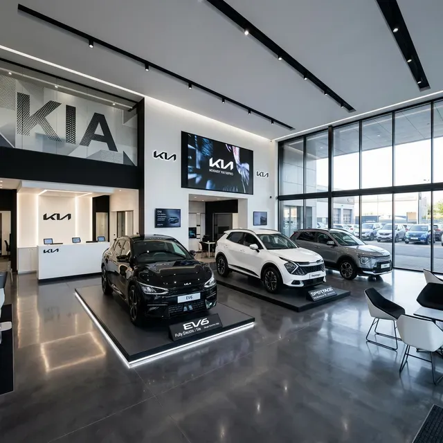 Autoryzowany Salon Kia Lubliniec - wnętrze premium